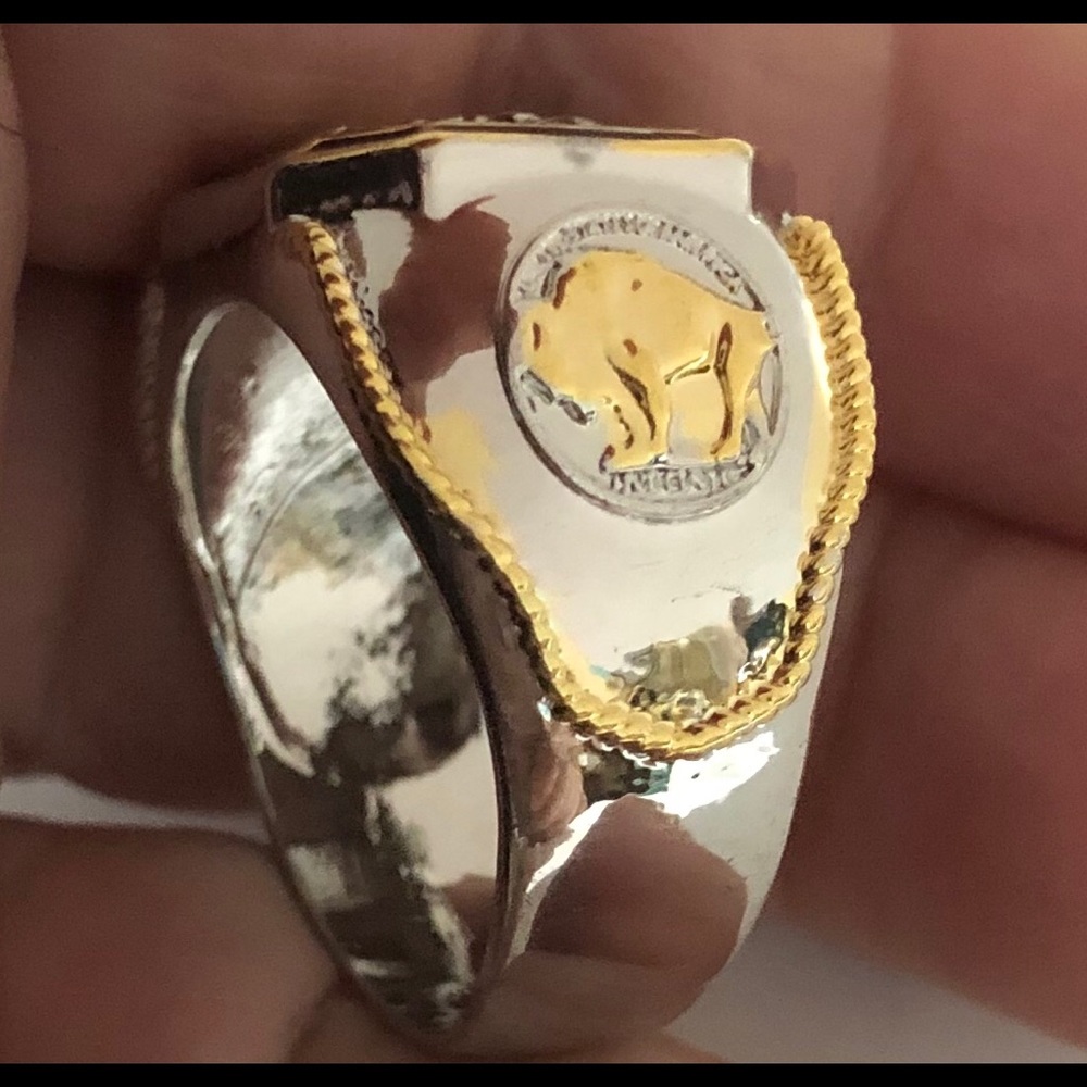 INDIAN CHIEF RING - Picture 4 of 7